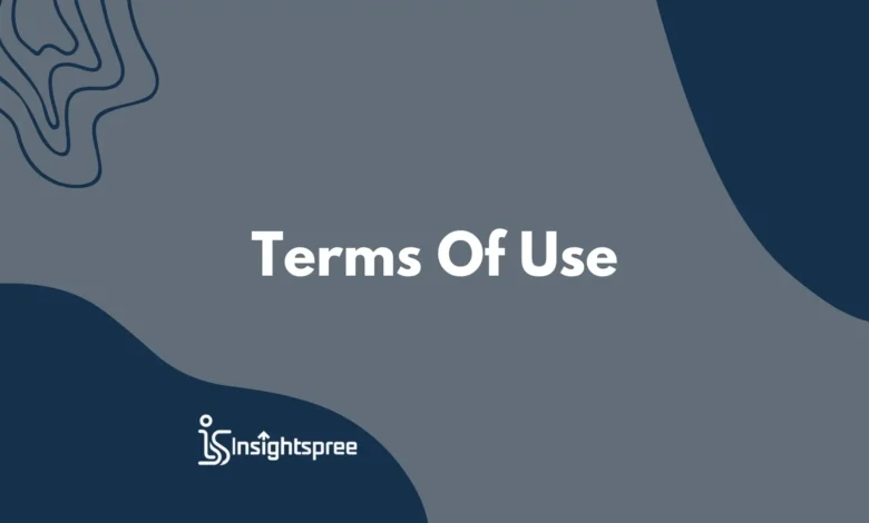 Terms Of Use