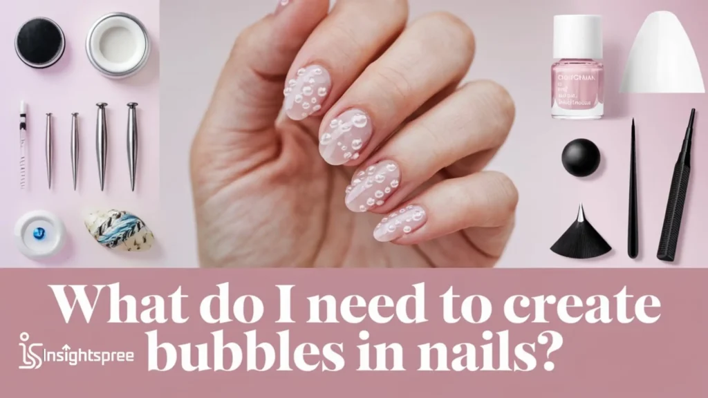 What Do I Need to Create Bubbles in Nails?