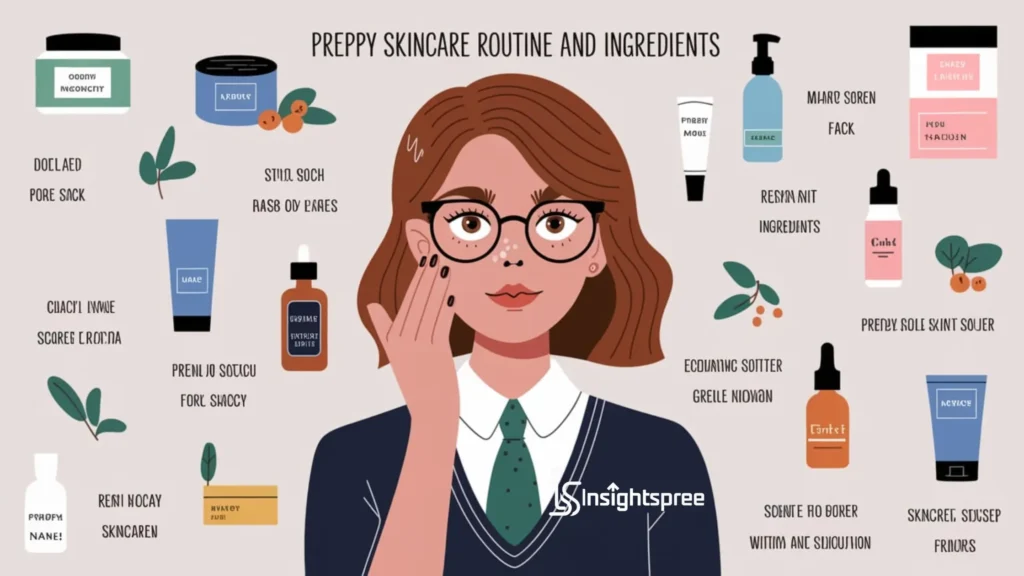 Preppy Skincare Routine and Ingredients