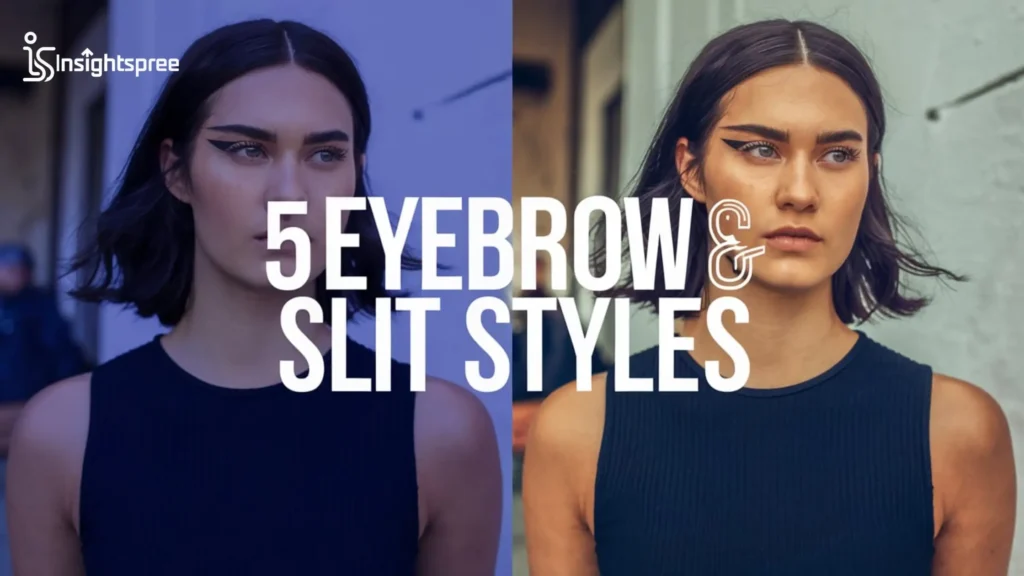 5 Eyebrow Slit Styles