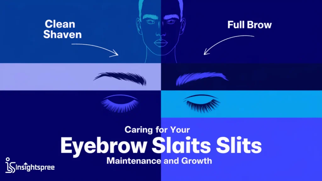 Caring for Your Eyebrow Slits: Maintenance and Growth